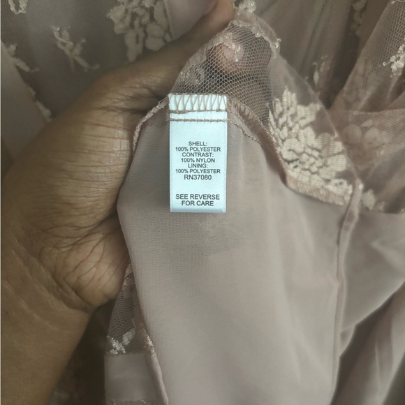 Sheer Lace Blouse Set Party Top Ruffle Victorian Romantic Feminine Coquette XL - Picture 5 of 6